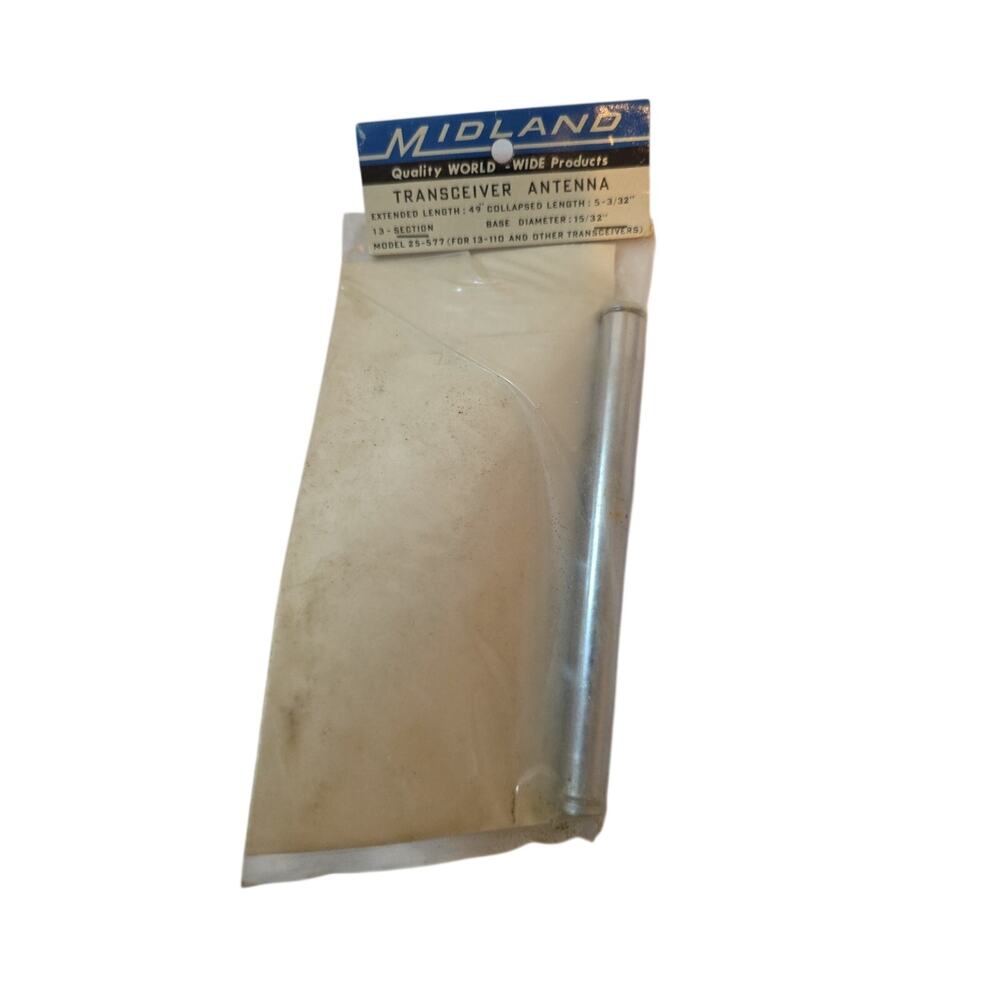 Midland Transceiver Antenna 49" Extended 13 Section Model 25-577 For 13-110